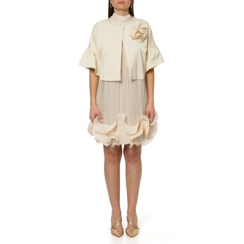 Giacchina con maniche volant Hanita Couture