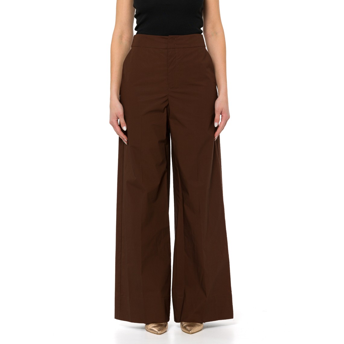 Pantaloni wide-leg Twinset