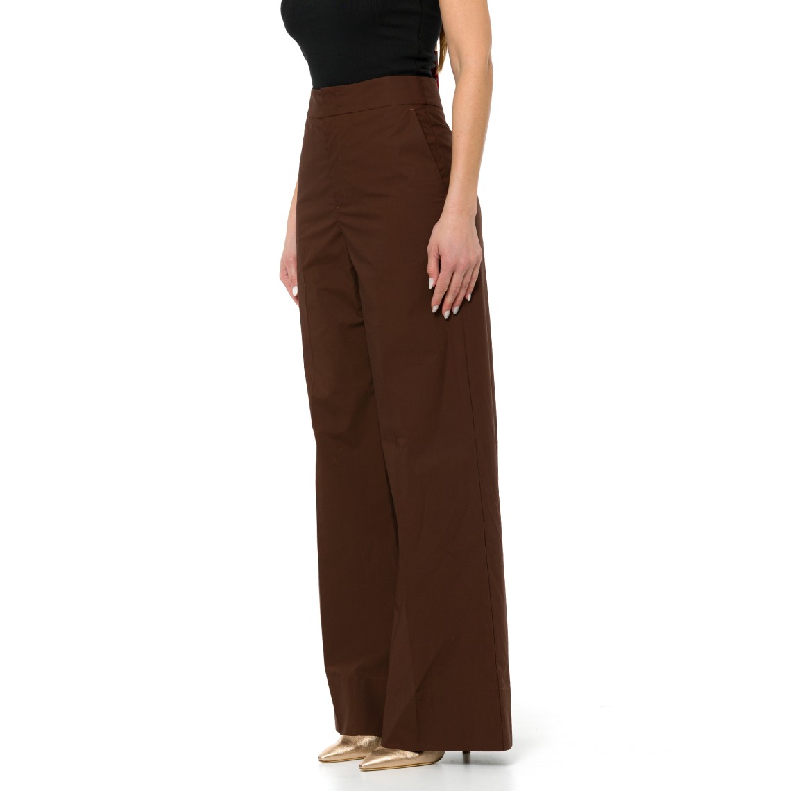 Pantaloni wide-leg Twinset