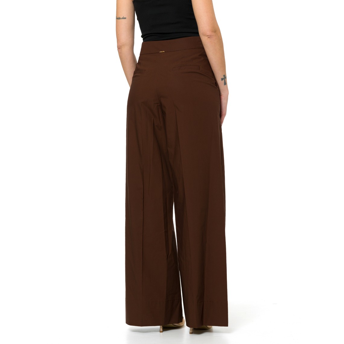 Pantaloni wide-leg Twinset