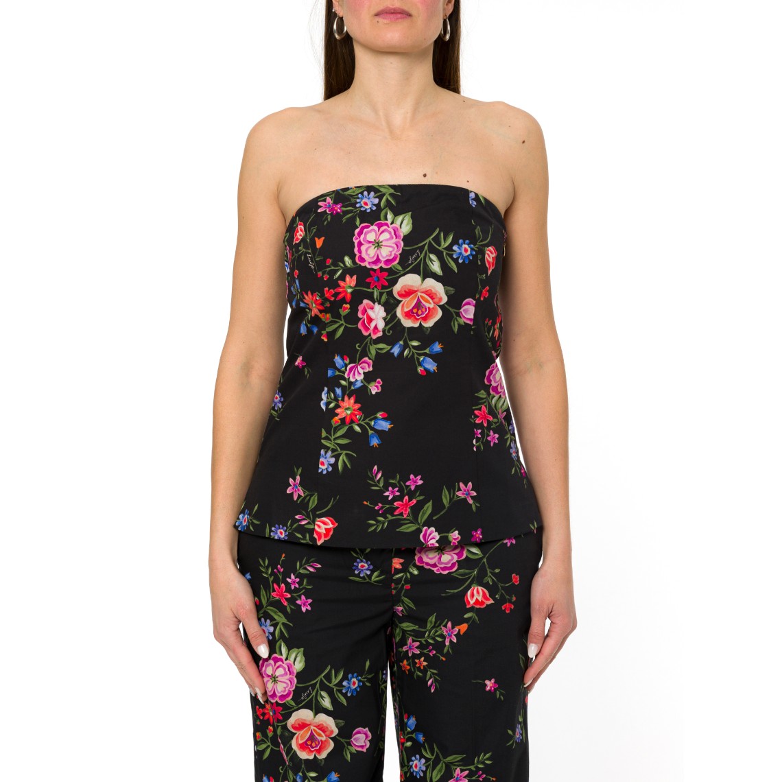 Top bustier a fiori Liu Jo