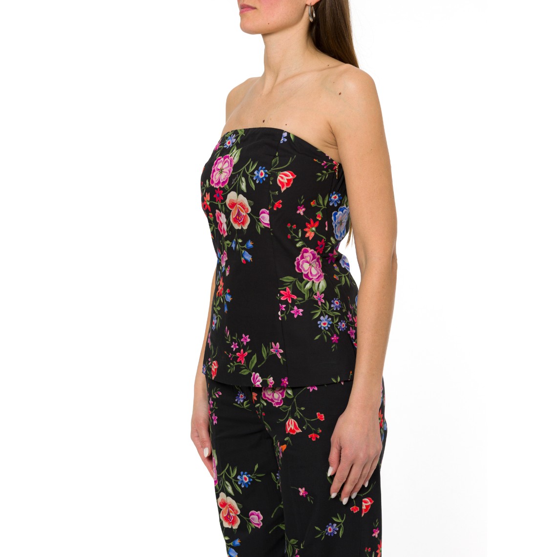 Top bustier a fiori Liu Jo