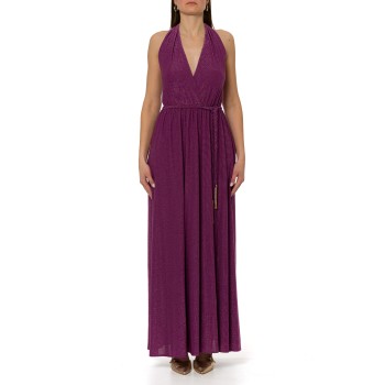Abito lungo in lurex Liu Jo