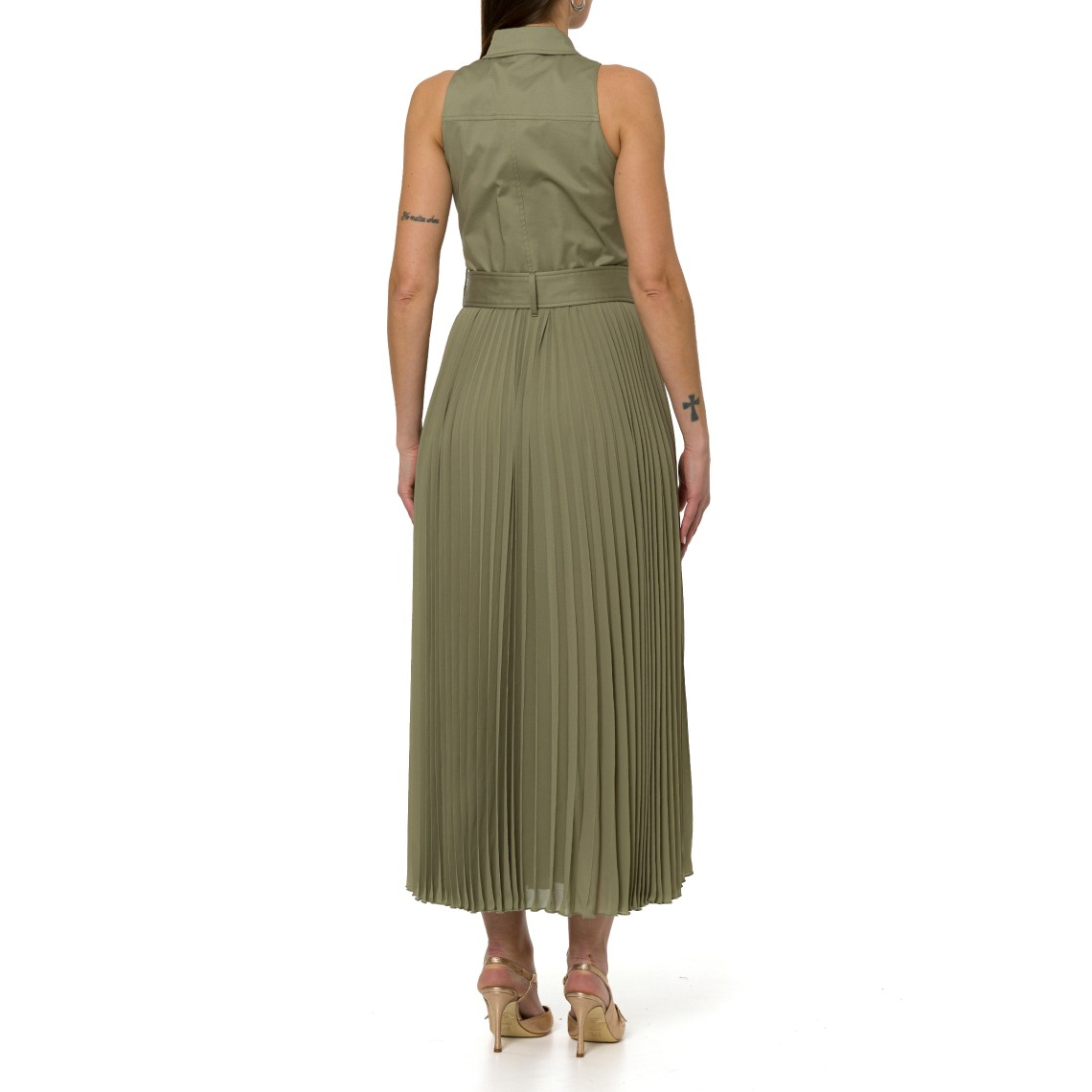 Abito lungo plissé Liu Jo