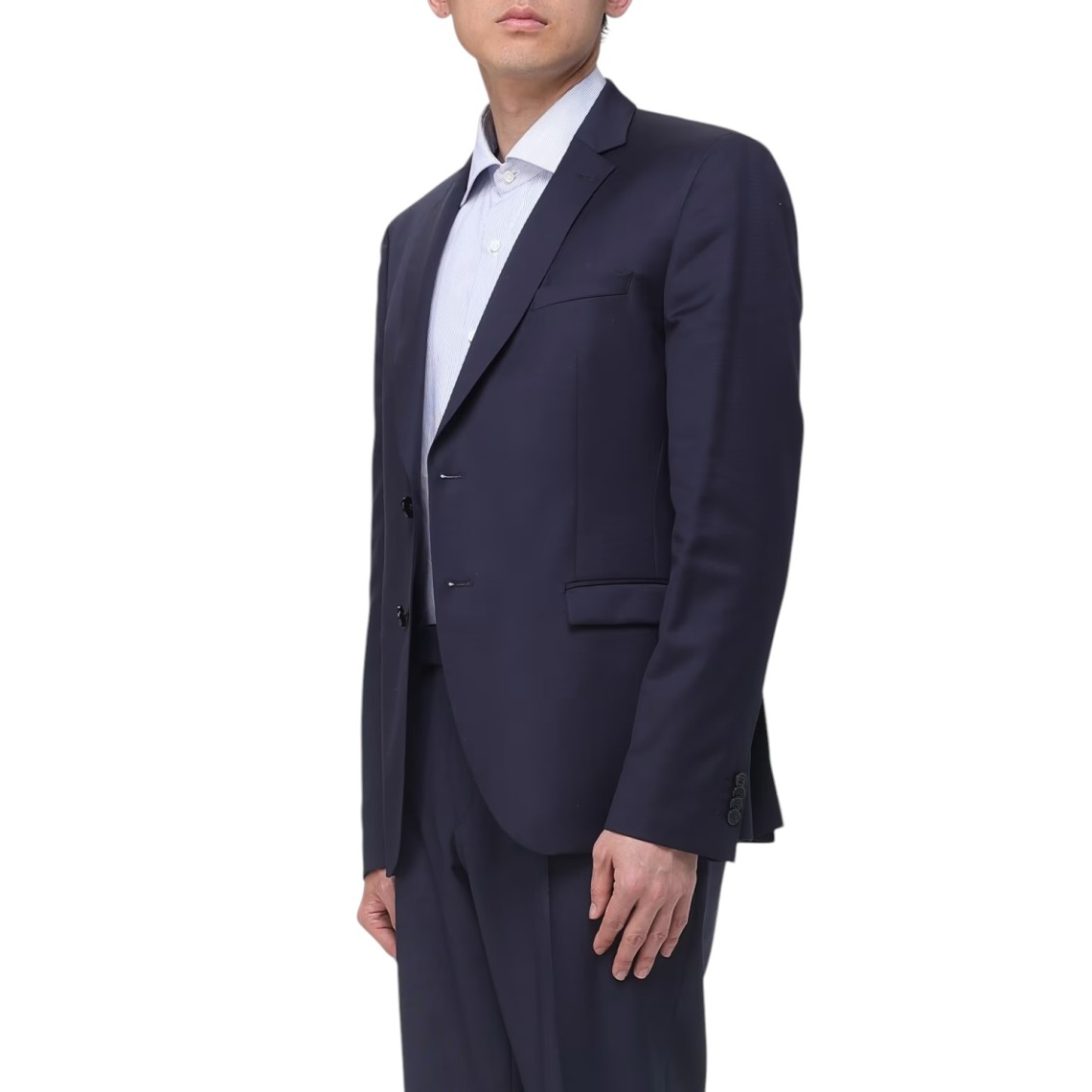 Giacca Boss extra slim in serge di lana vergine