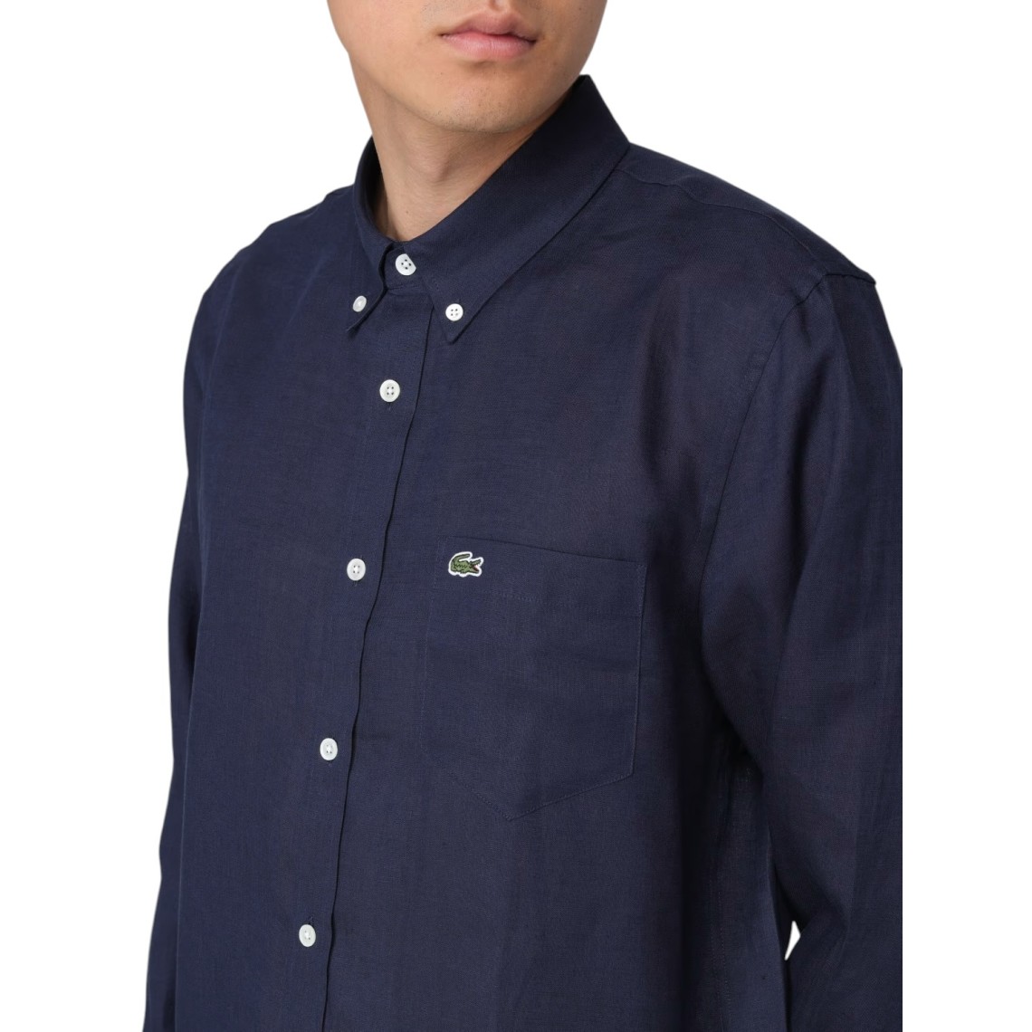 Camicia in lino Lacoste