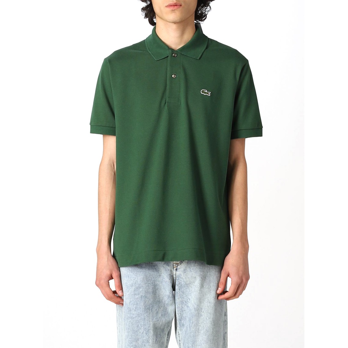 Polo Lacoste basic con logo