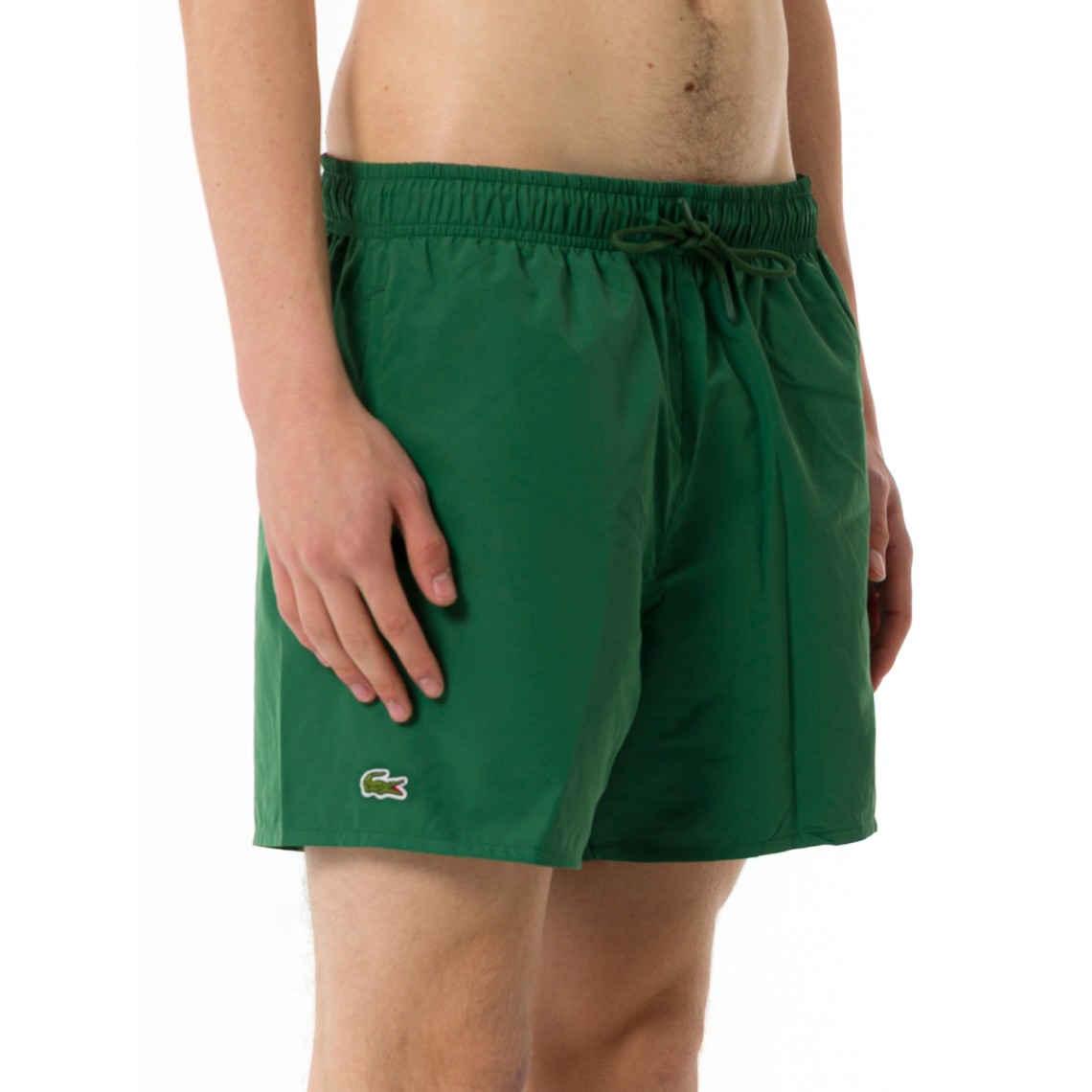 Costume da bagno Lacoste in Taffetà di poliestere riciclato