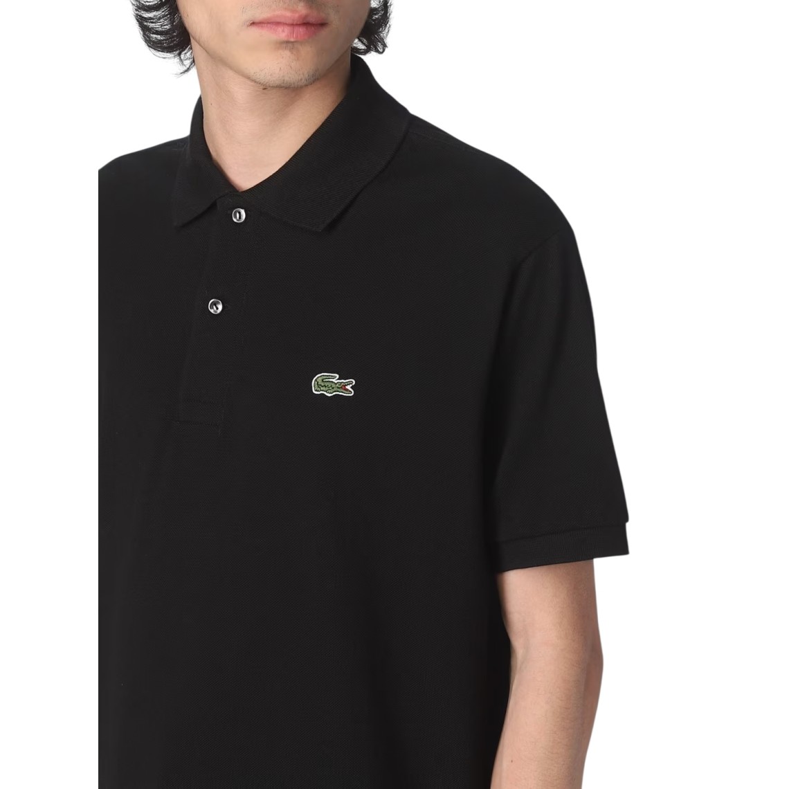 Polo Lacoste basic con logo