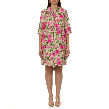 Abito corto in popeline Liu Jo