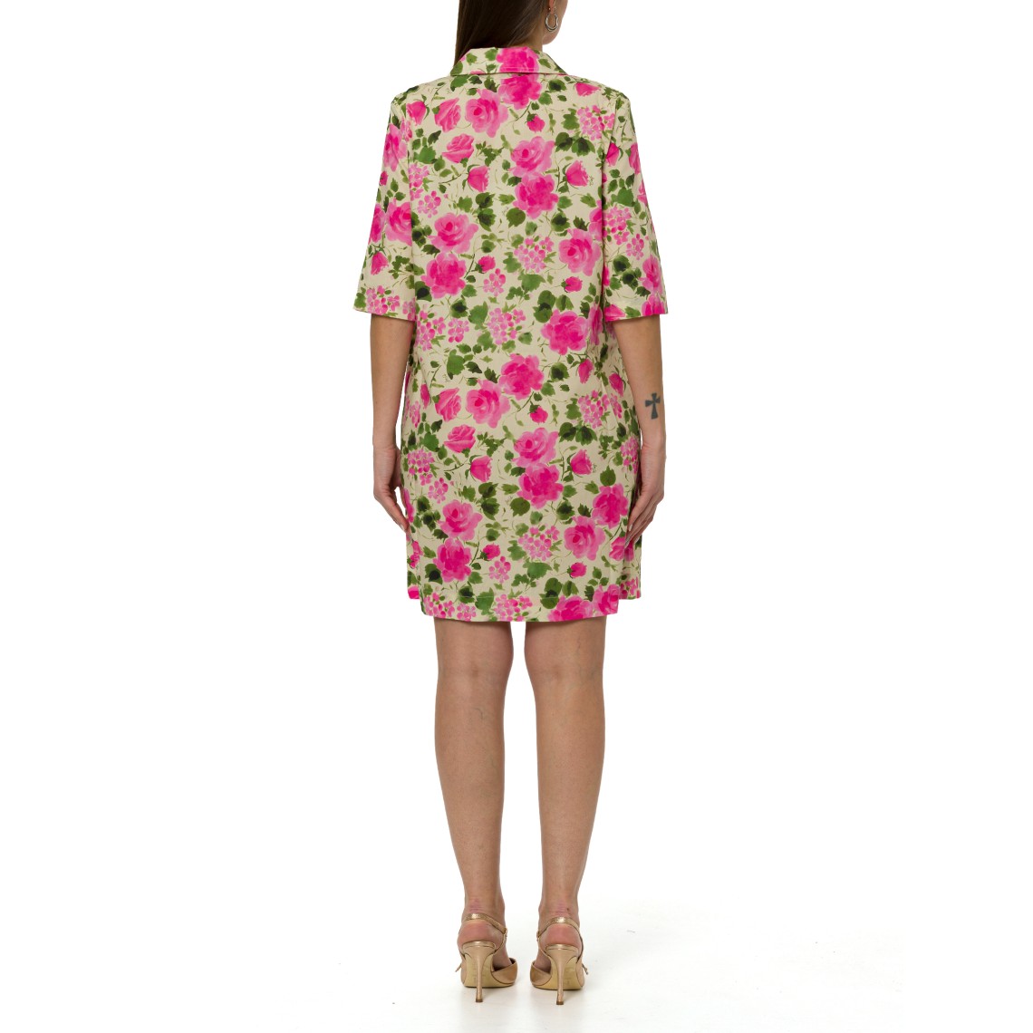 Abito corto in popeline Liu Jo