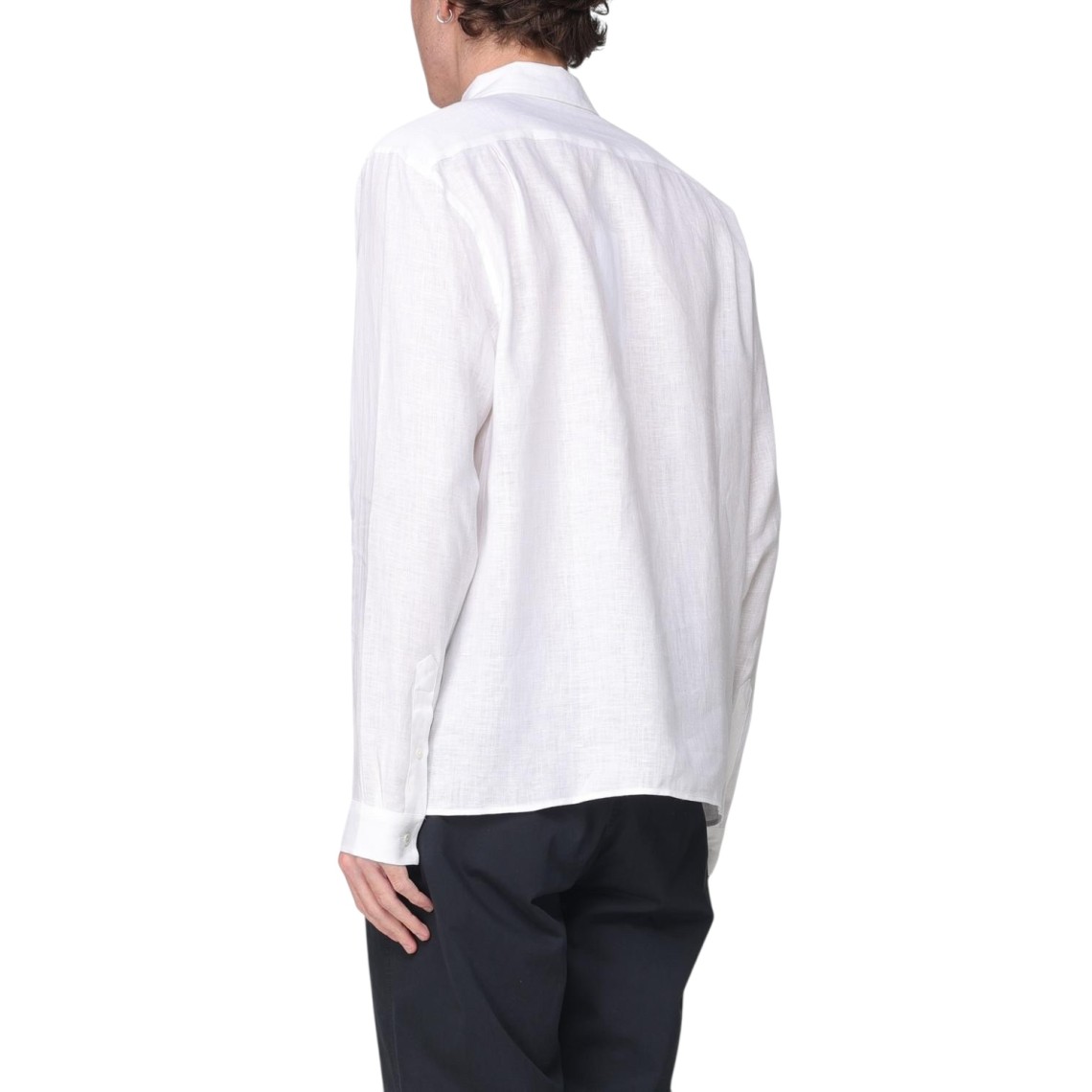 Camicia in lino Lacoste 