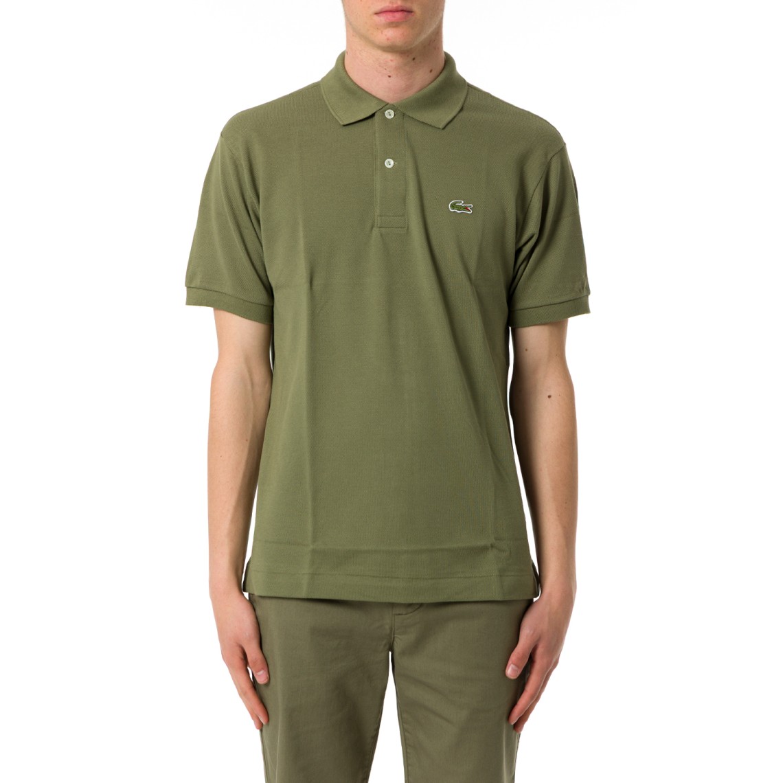 Polo Lacoste basic con logo