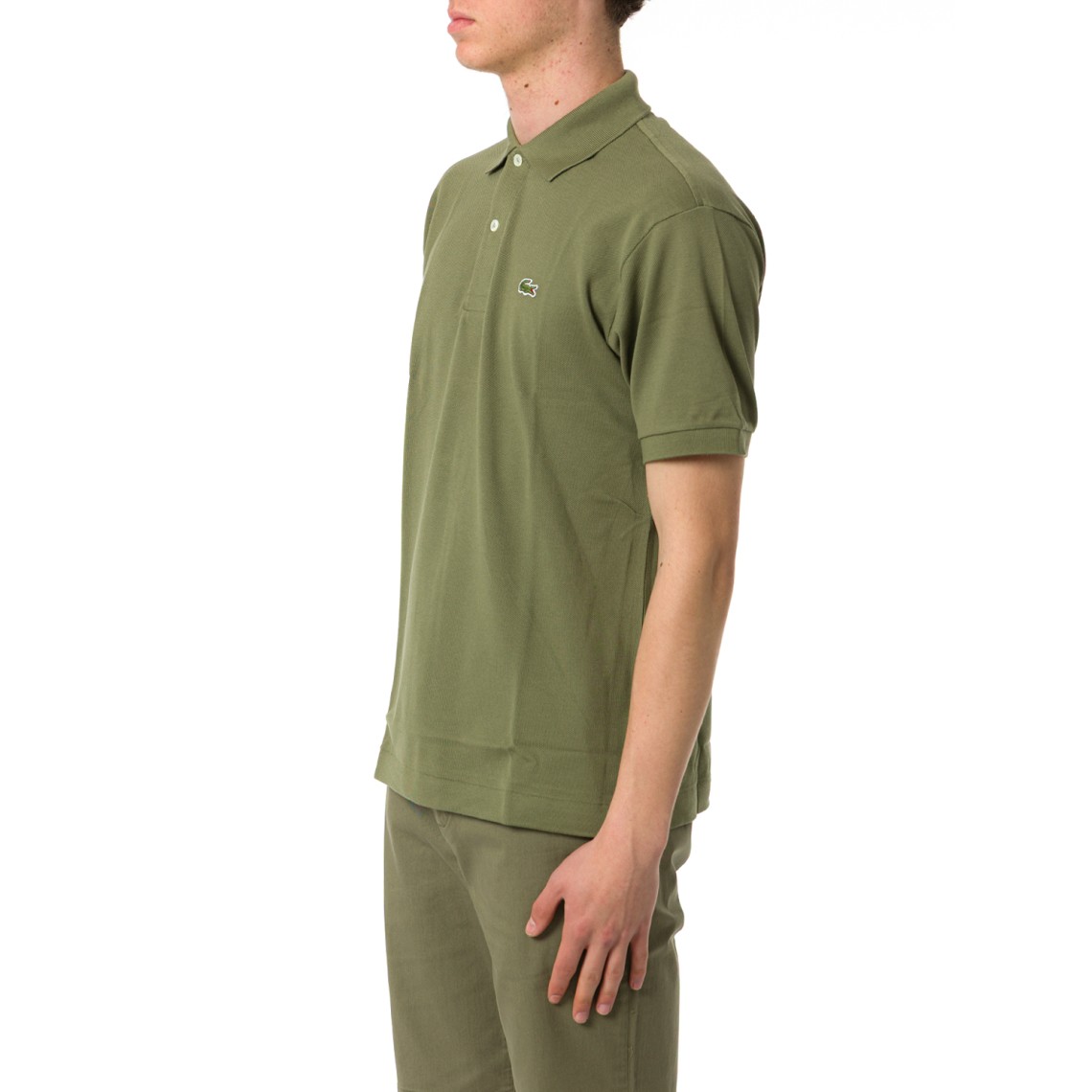 Polo Lacoste basic con logo