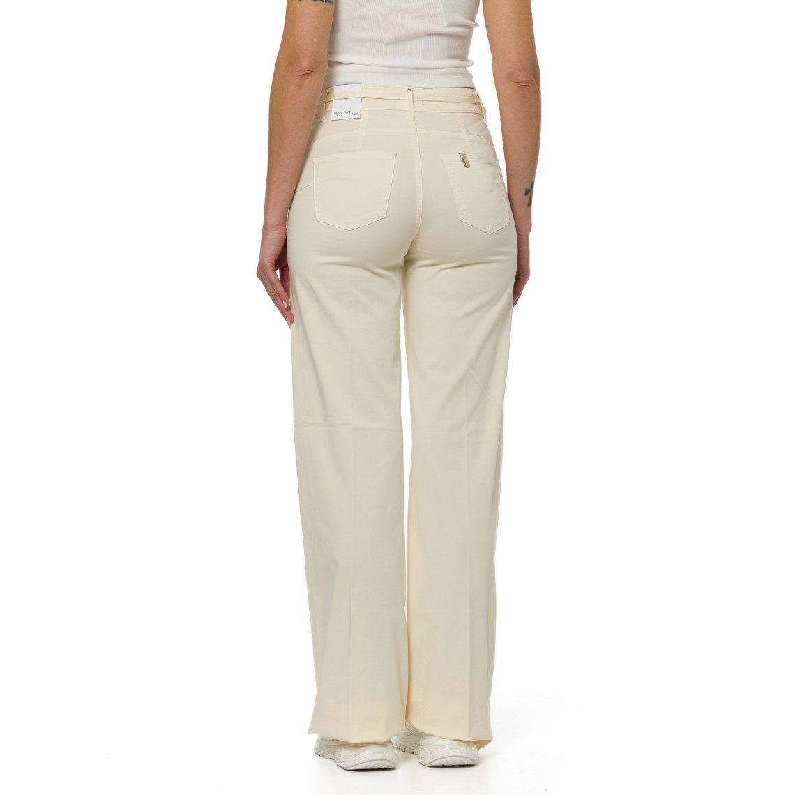 Pantaloni flare con cintura Liu Jo