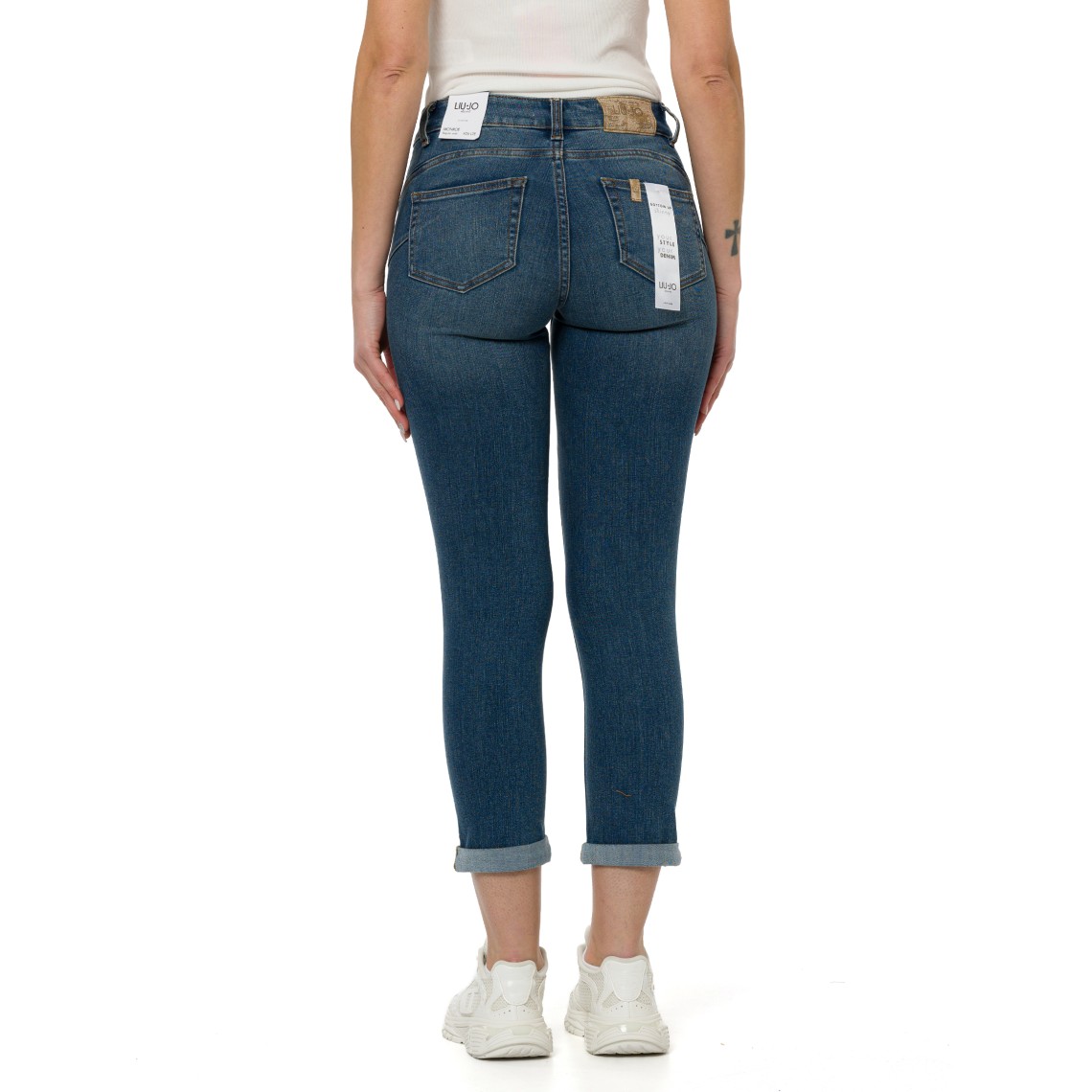 Jeans skinny con risvolto Liu Jo