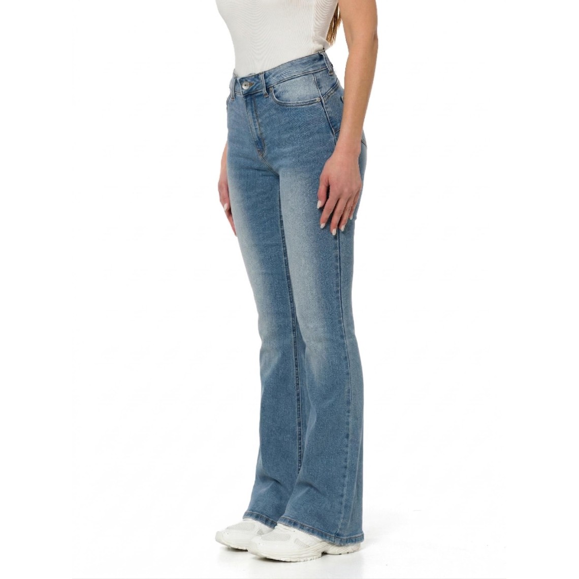 Jeans bootcut a vita alta Liu Jo