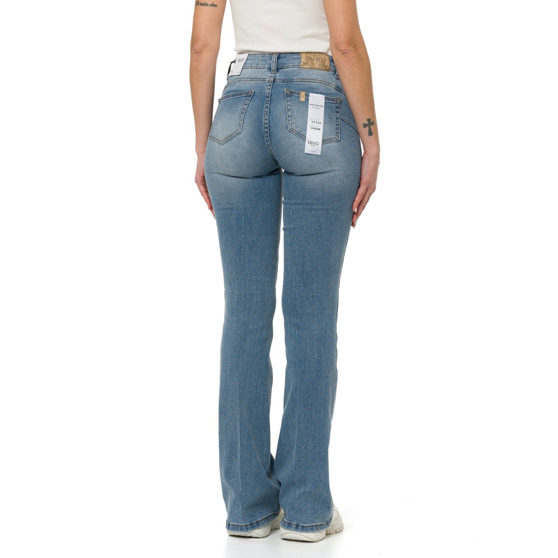 Jeans bootcut a vita alta Liu Jo