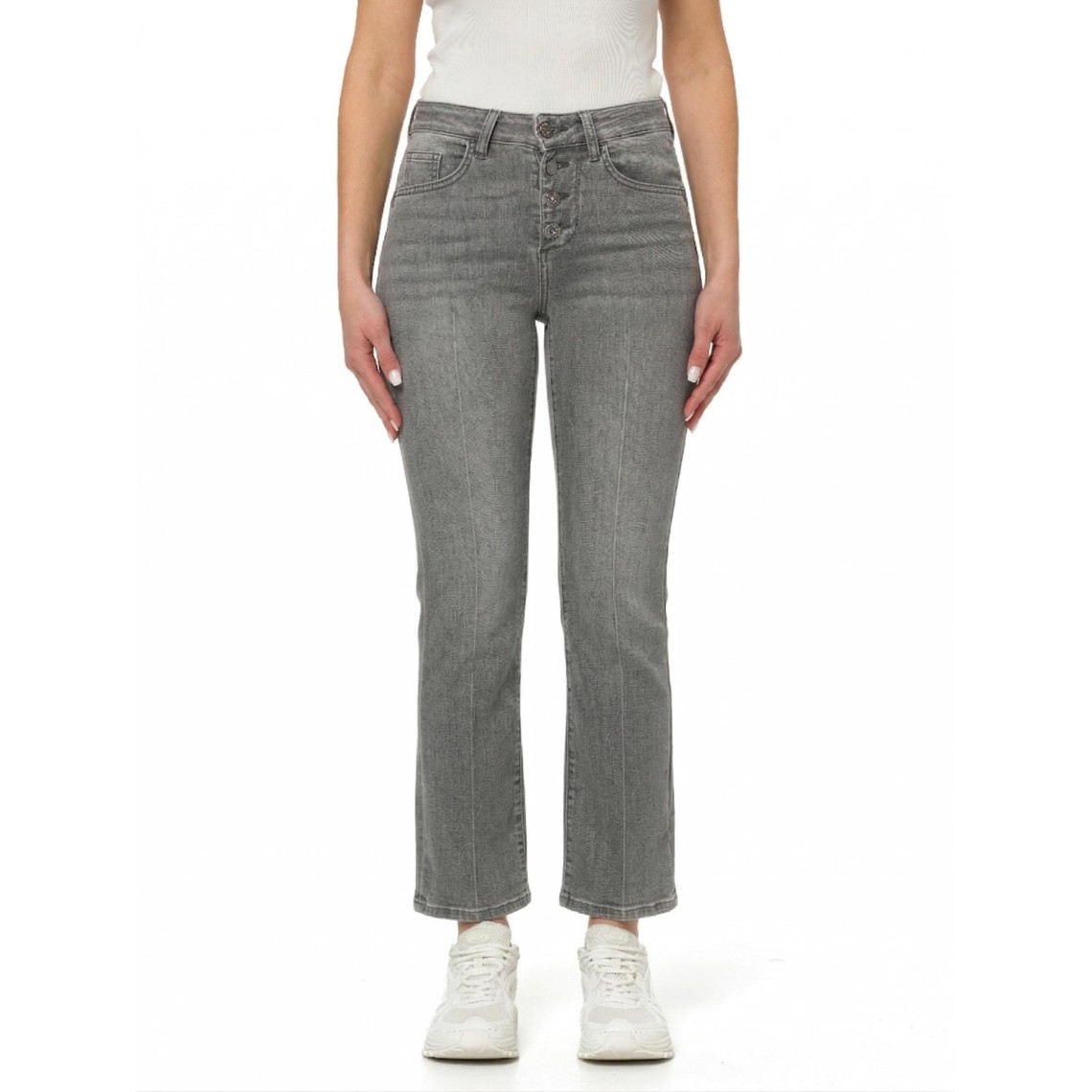 Jeans bootcut a vita alta Liu Jo