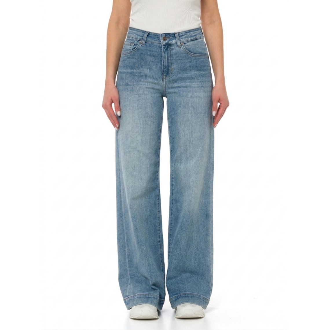 Jeans flare con strass Liu Jo