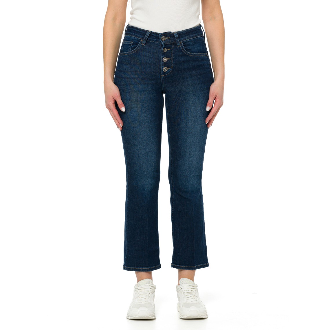 Jeans bootcut a vita alta Liu Jo