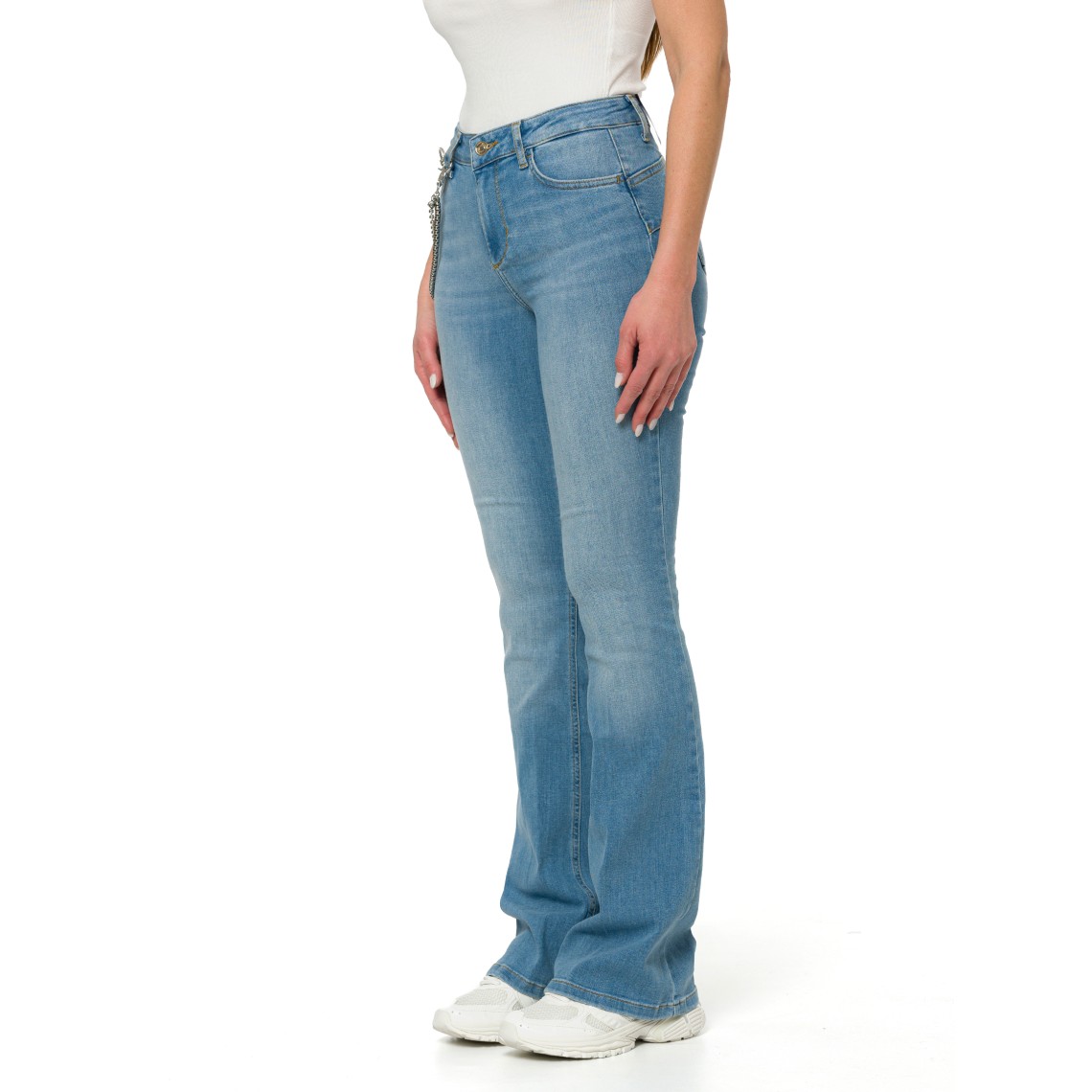 Jeans slim fit Liu Jo in denim di cotone