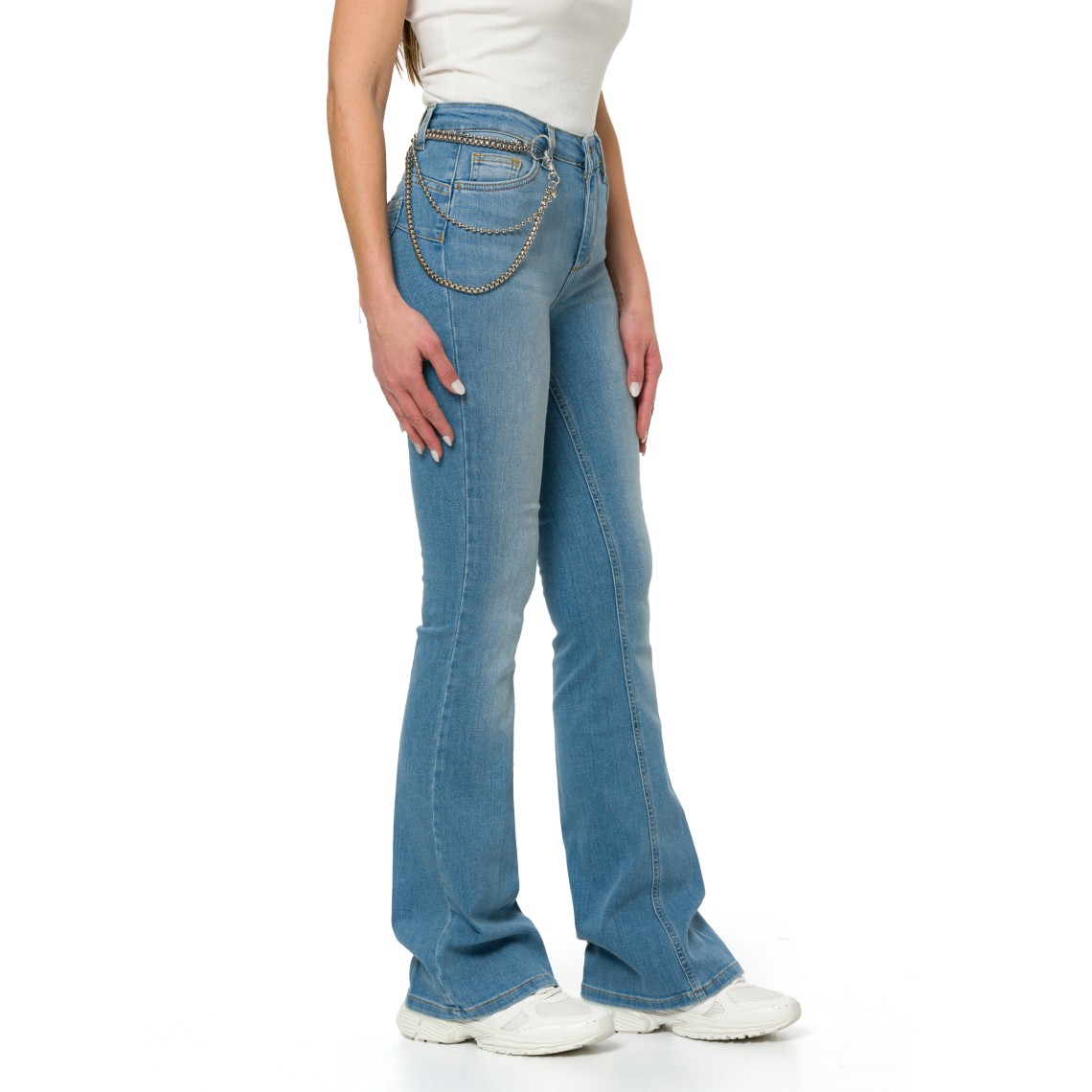 Jeans slim fit Liu Jo in denim di cotone