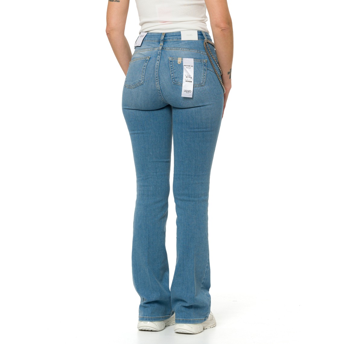 Jeans slim fit Liu Jo in denim di cotone