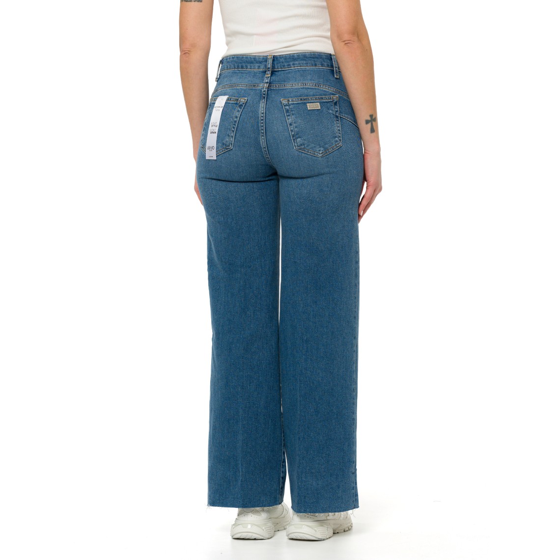 Jeans a zampa Liu Jo in denim stretch