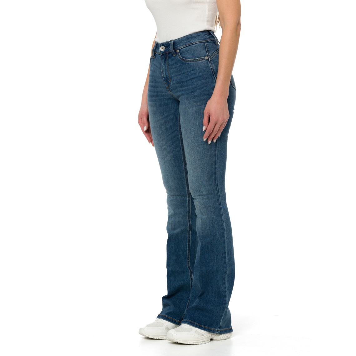 Jeans bootcut a vita alta Liu Jo