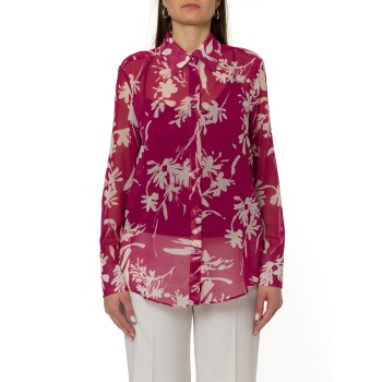 Camicia in georgette floreale Pennyblack