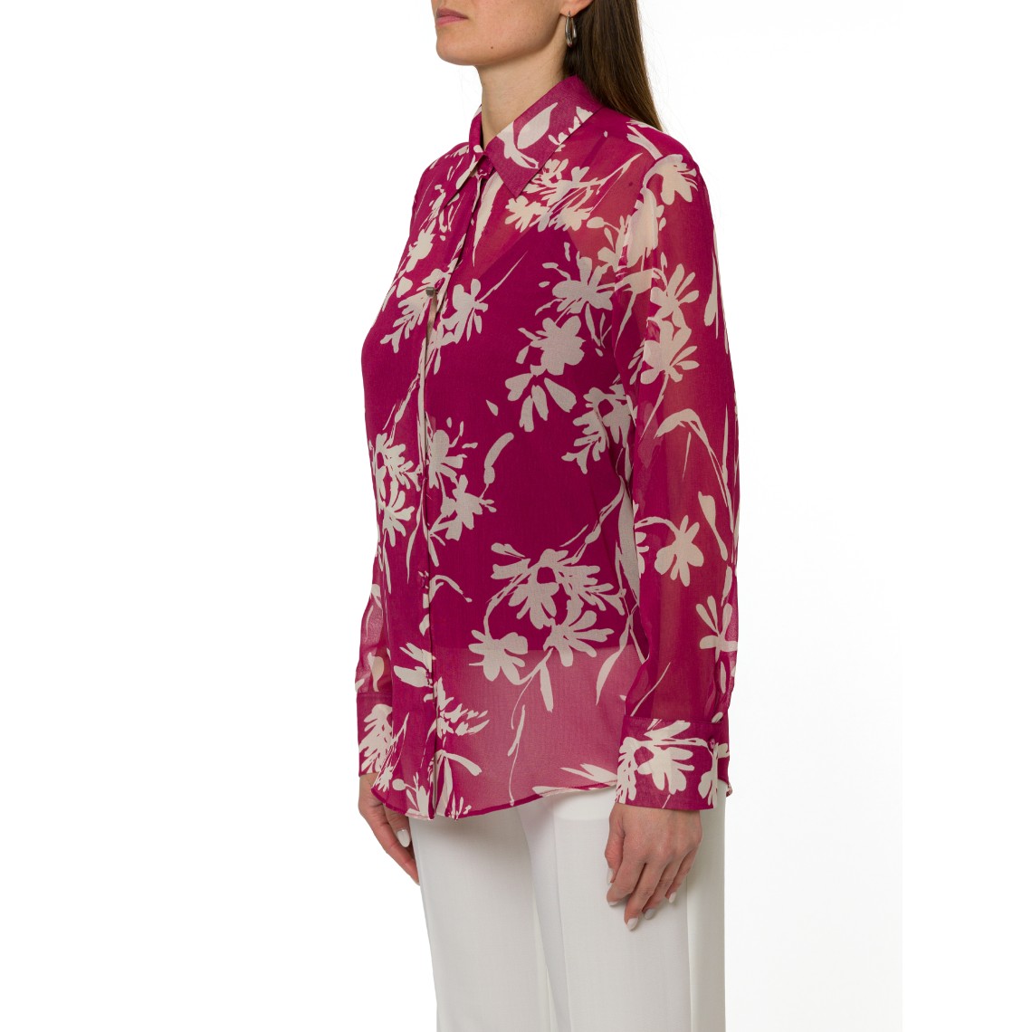 Camicia in georgette floreale Pennyblack