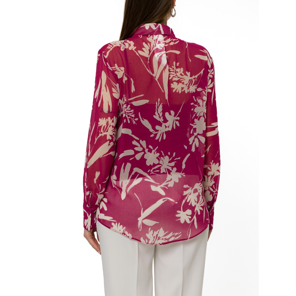 Camicia in georgette floreale Pennyblack