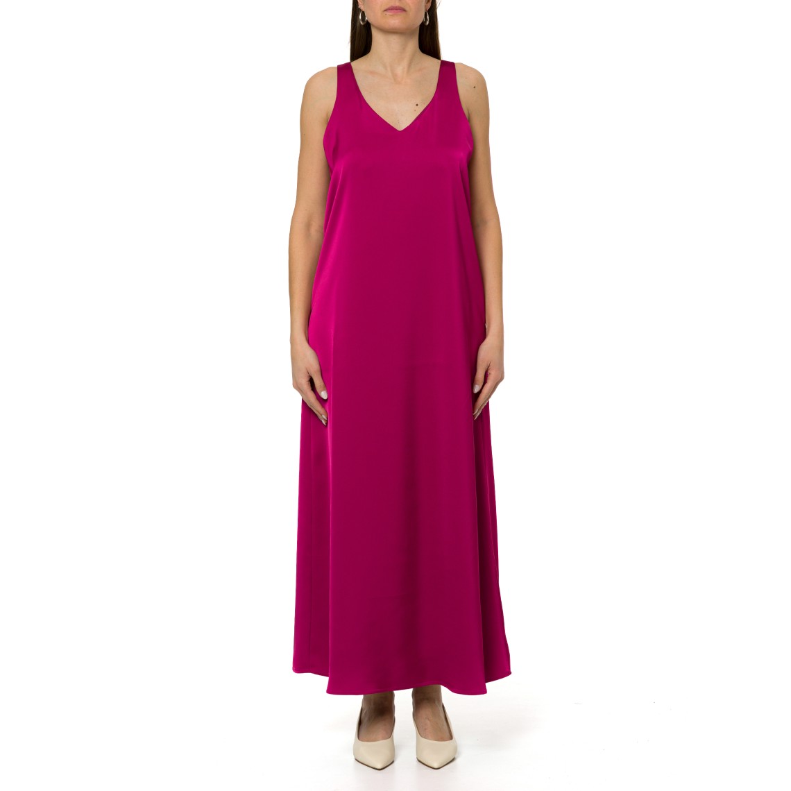 Abito midi in doppio raso Pennyblack