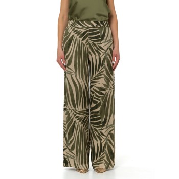 Pantaloni ampi in twill fluido Pennyblack