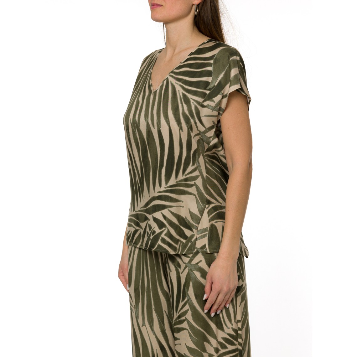 Blusa in twill fluido Pennyblack