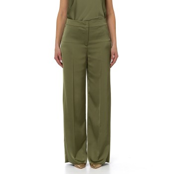 Pantaloni a gamba dritta in doppio raso Pennyblack