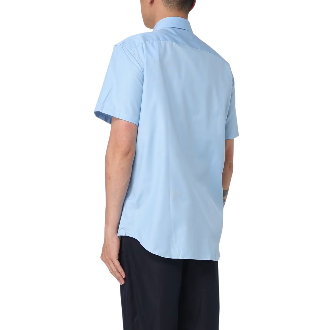 Camicia in cotone con logo Lacoste regular fit