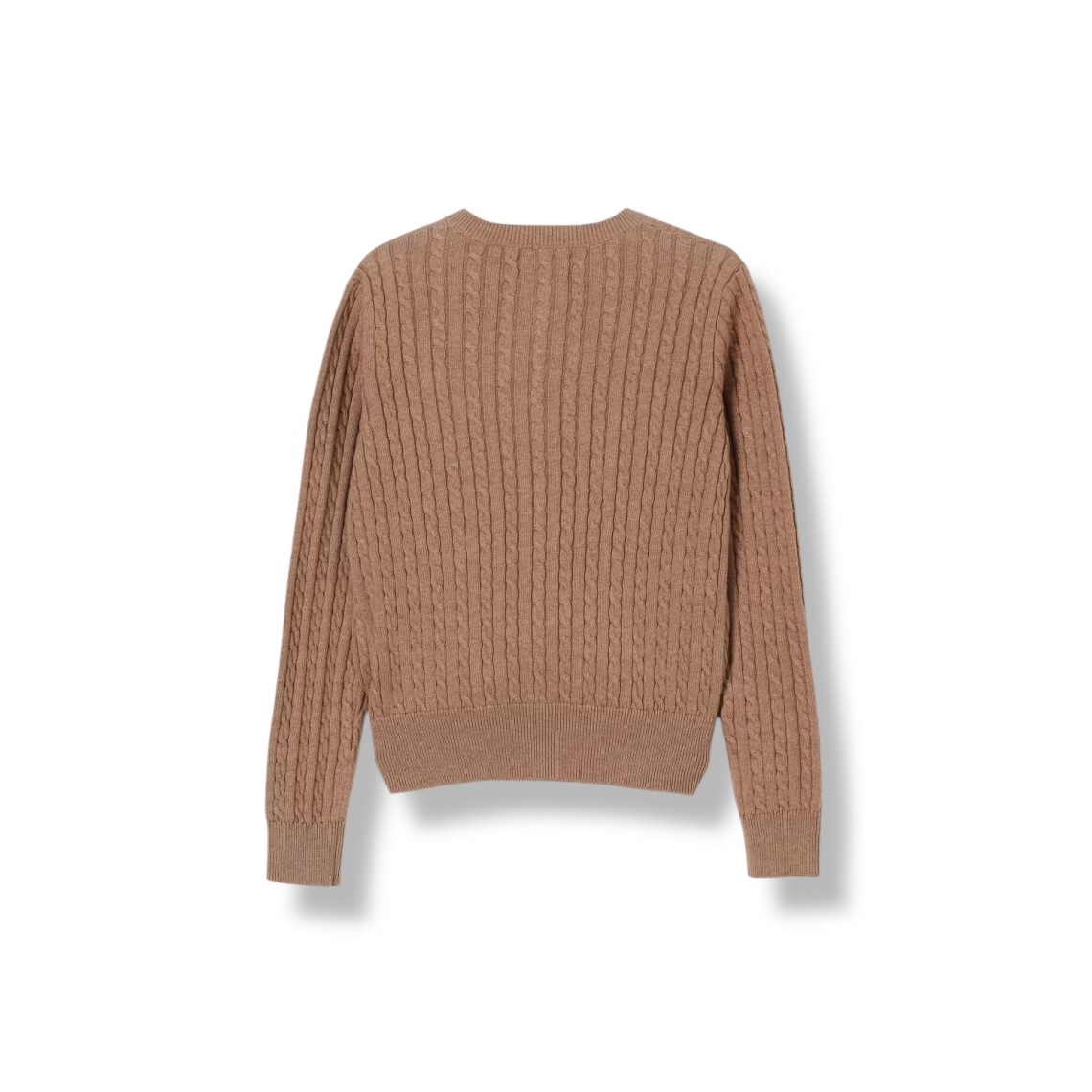 Cardigan in cotone con logo Pony Polo Ralph Lauren bambina