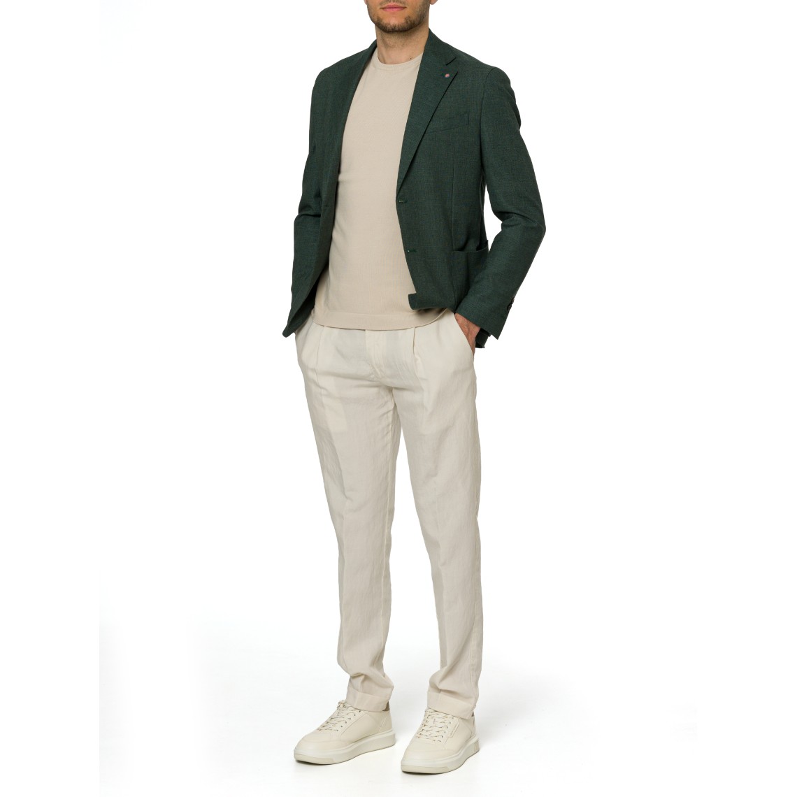 Giacca monopetto Bharnaba