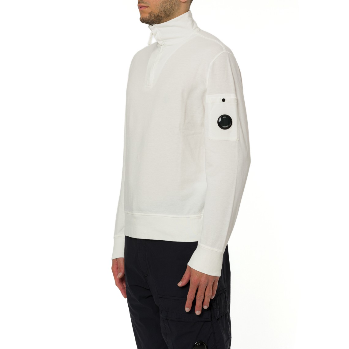 Felpa con zip C.P. Company