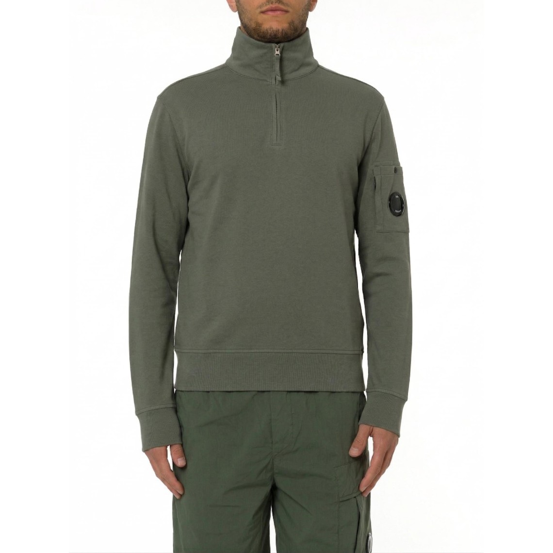 Felpa con zip C.P. Company