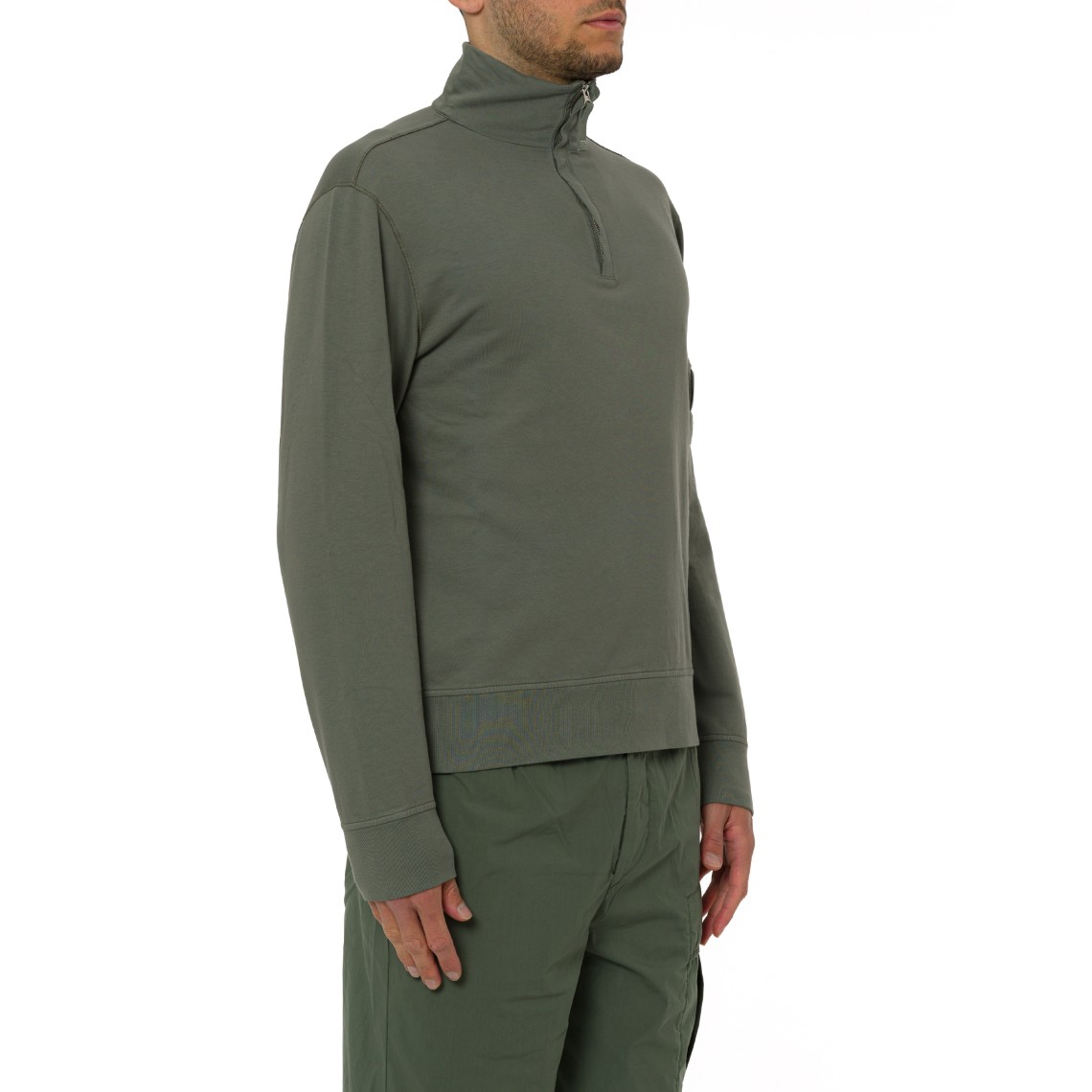 Felpa con zip C.P. Company