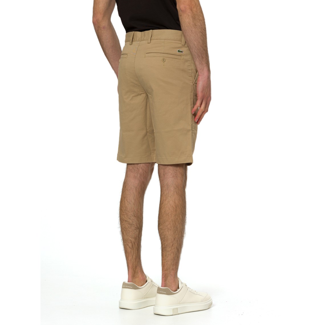 Shorts chino in twill elasticizzato Lacoste