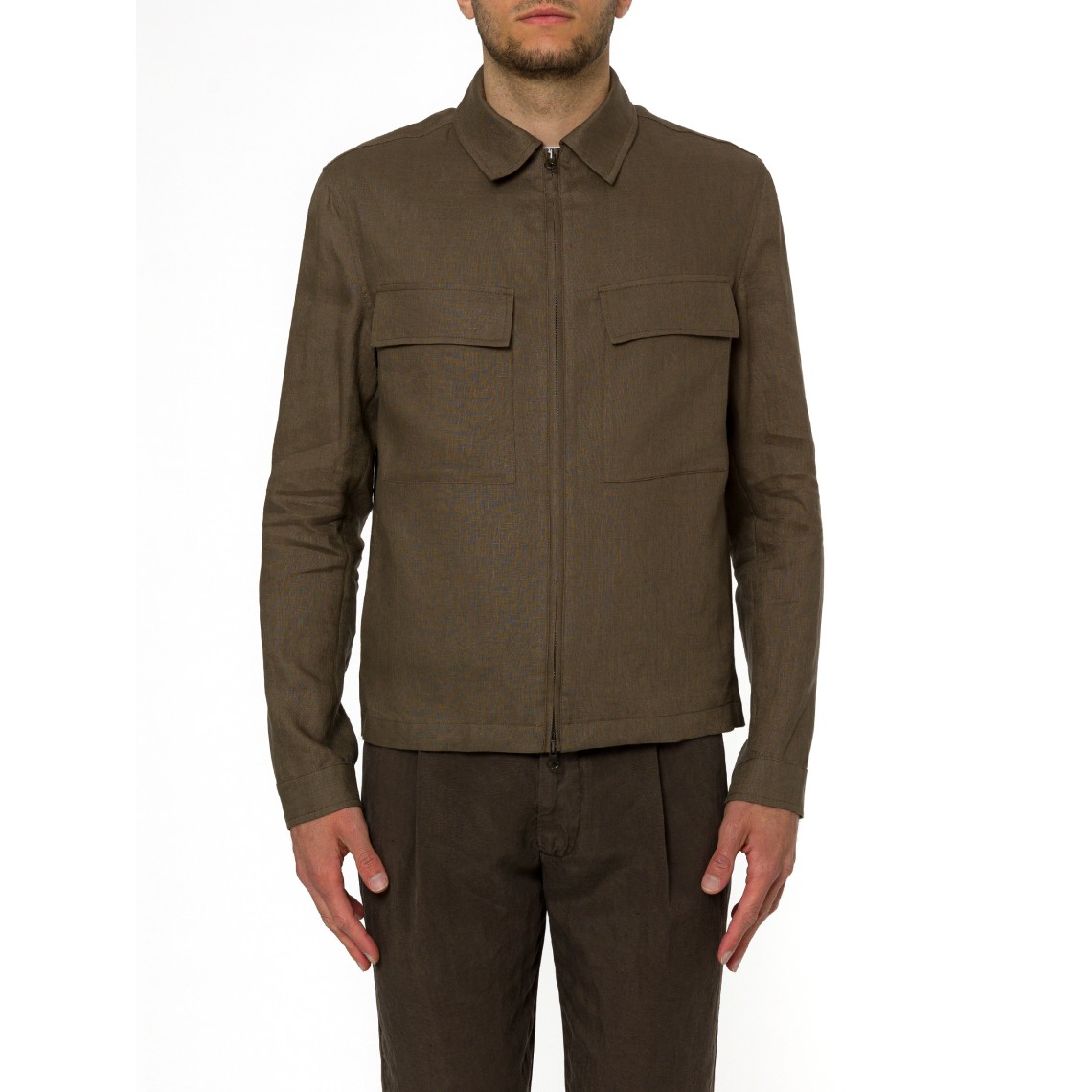 Overshirt con zip Manuel Ritz