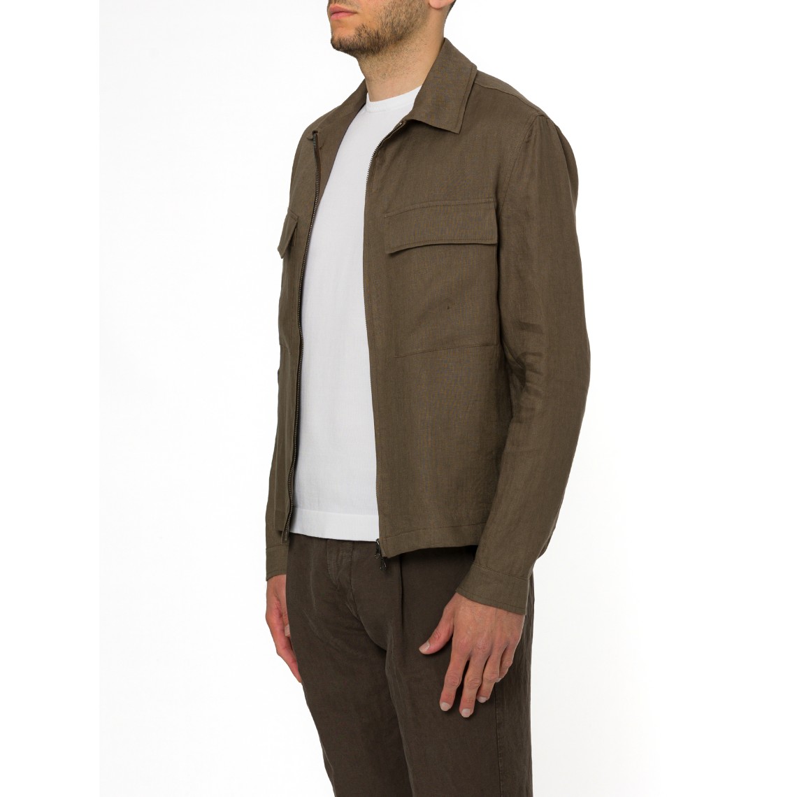 Overshirt con zip Manuel Ritz