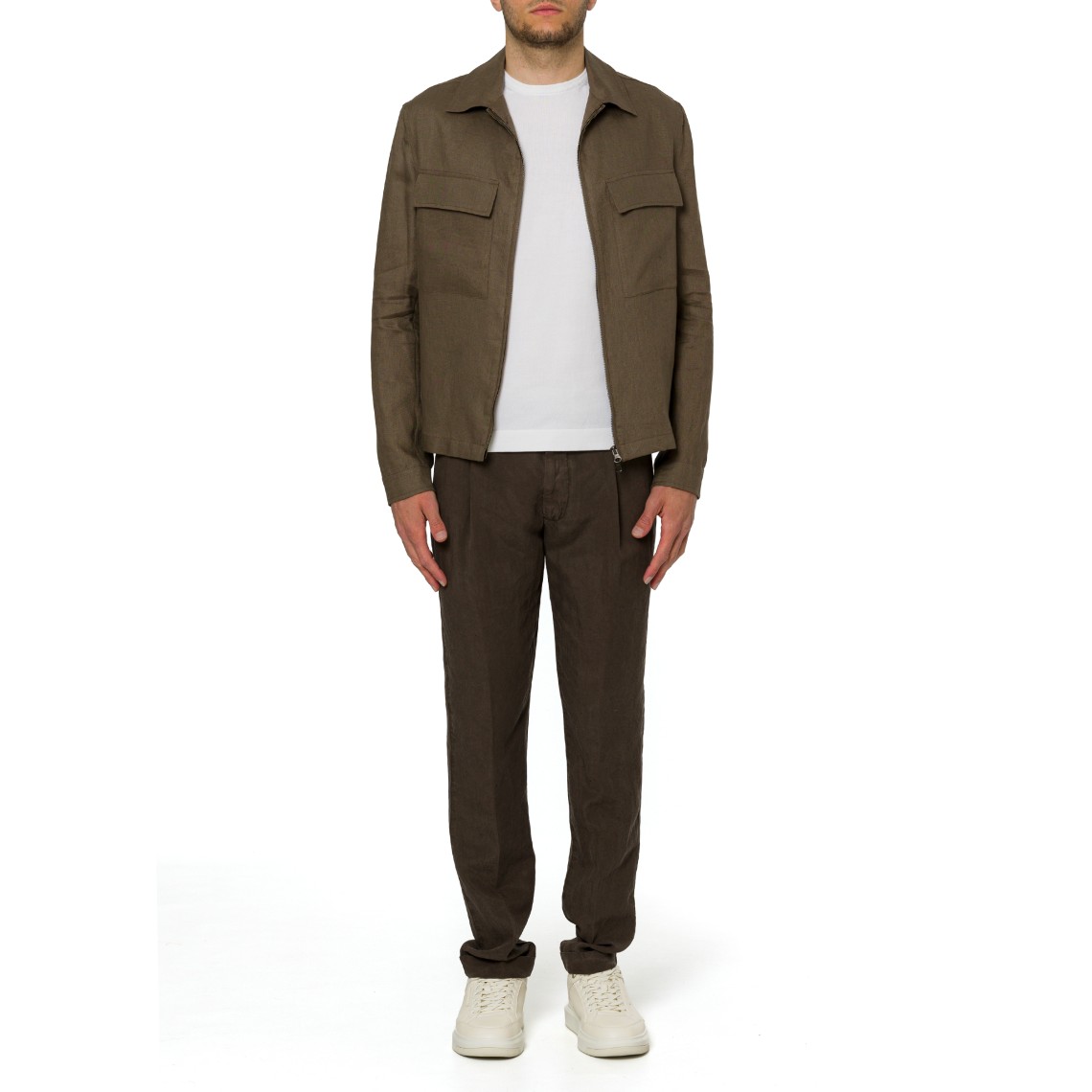 Overshirt con zip Manuel Ritz