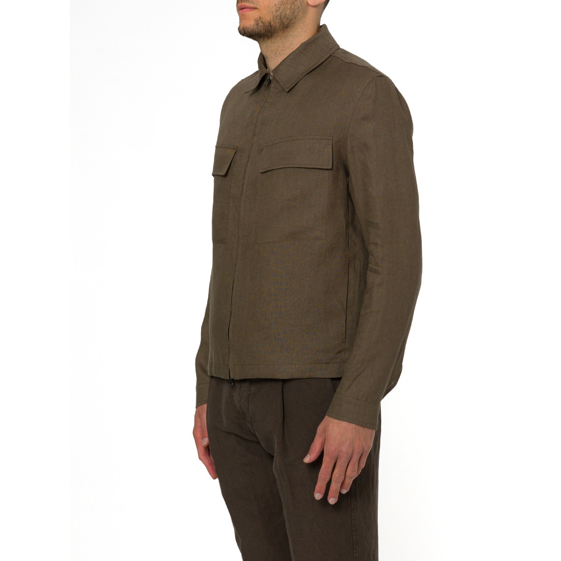 Overshirt con zip Manuel Ritz
