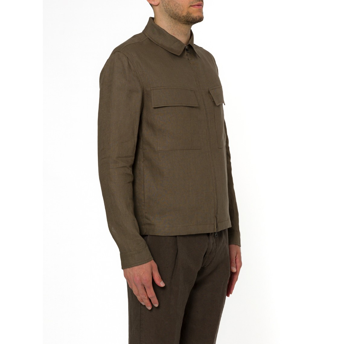 Overshirt con zip Manuel Ritz
