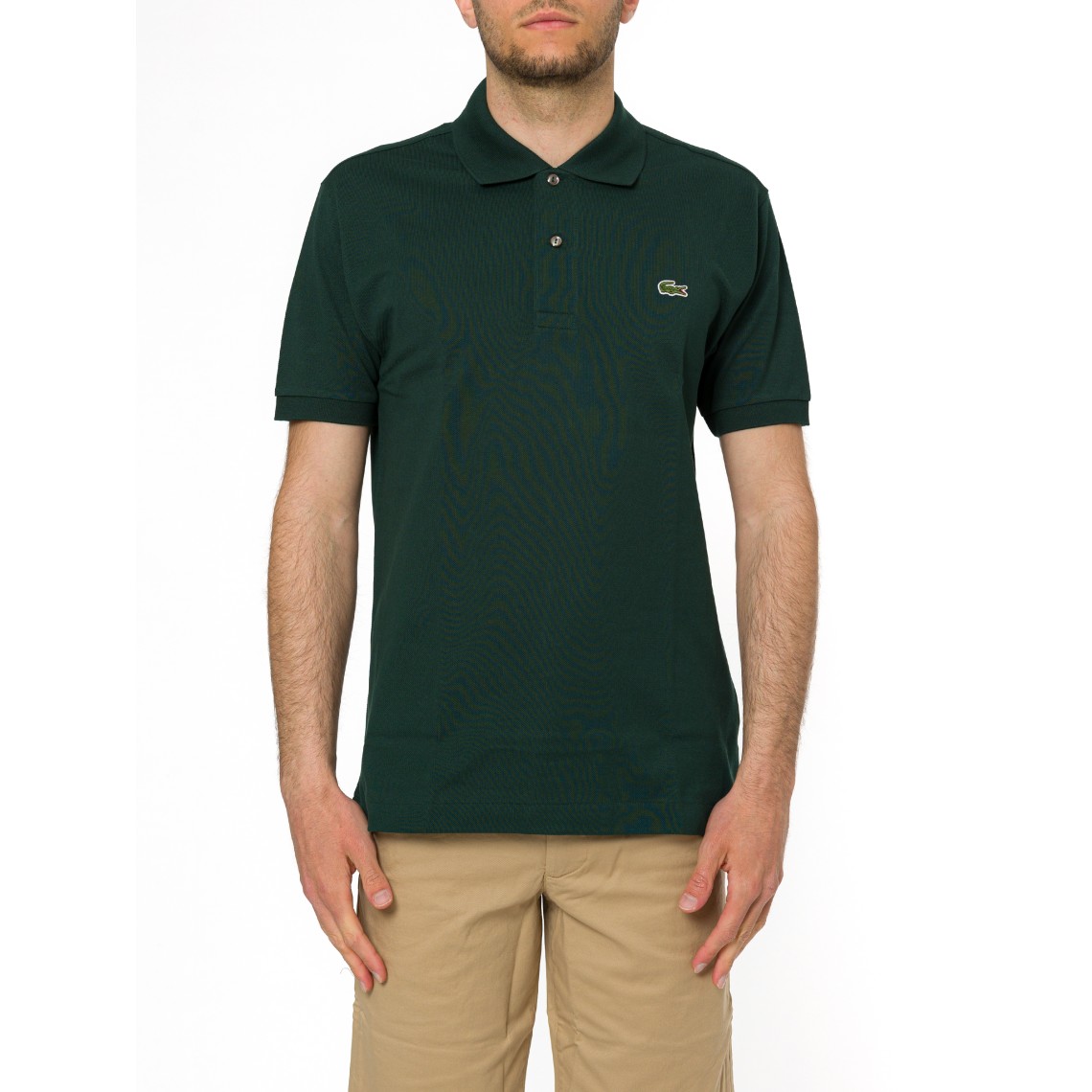 Polo Lacoste basic con logo